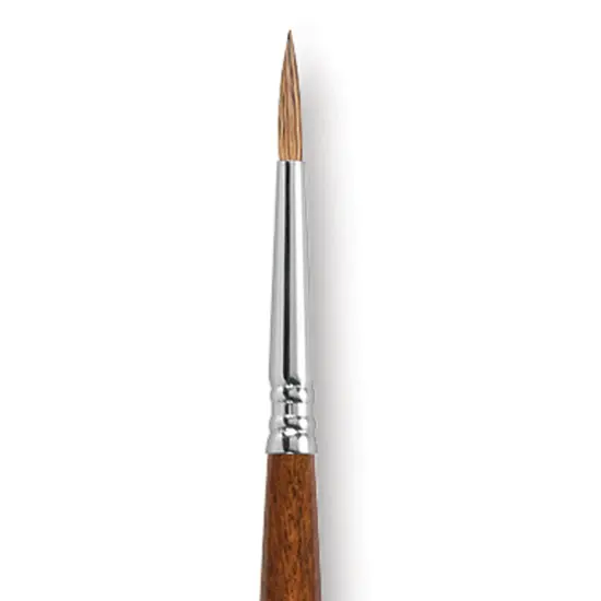 Escoda Versatil Brush - Pointed Round, Size 4, Long Handle {1}