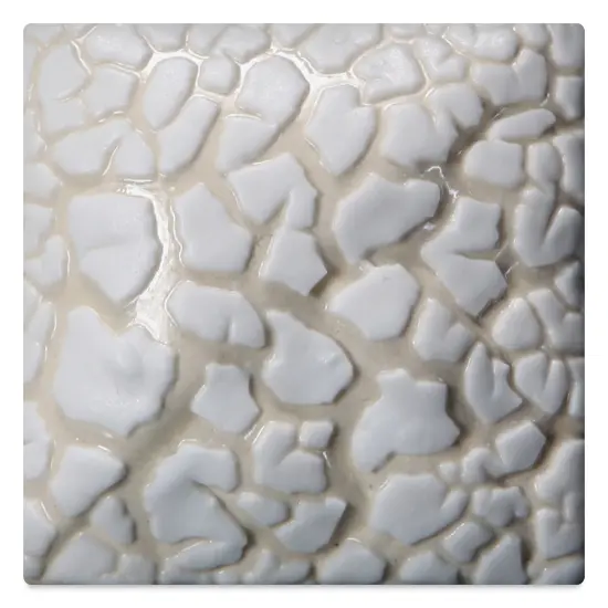 Mayco Stoneware Mudcrack Glaze - White, Pint {1}
