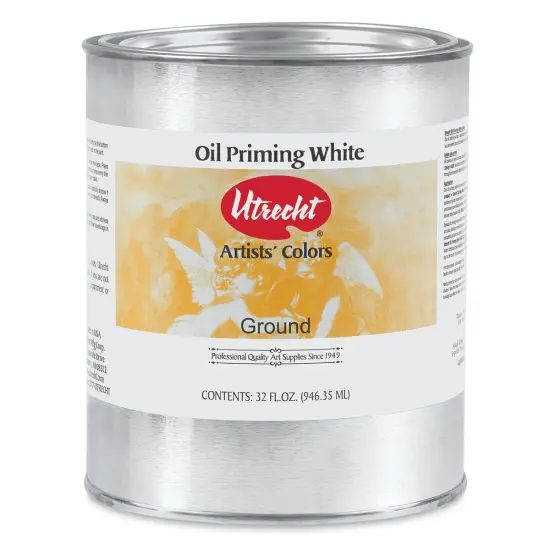 Utrecht Oil Priming Material - White, Quart {1}