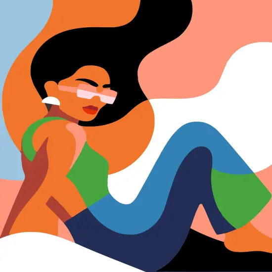 Artwille DIY Paint by Numbers for Adults and Kids, Acrylic Painting Kit - "POP ART 9.83", 13.8 x 17.7 in {1}