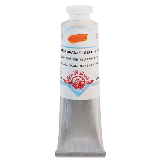Old Holland New Masters Classic Acrylics - Indian Orange-Yellow Extra, 60 ml tube {1}