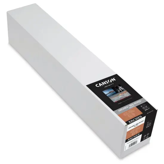 Canson Infinity Arches BFK Rives Inkjet Fine Art and Photo Paper - 24" x 10 ft, White, 310 gsm, Roll {1}