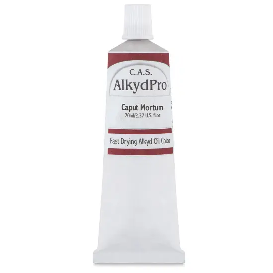 CAS AlkydPro Fast-Drying Alkyd Oil Color - Caput Mortum, 70 ml tube {1}