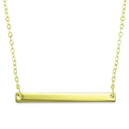 ImpressArt Personal Impressions Necklace Kit - Large Rectangle, Gold, Set of 5 {1}