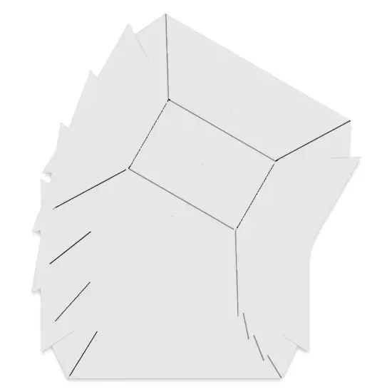 Roylco Perfect Perspective Rooms Dimensional Sheets - Pkg of 36 {1}