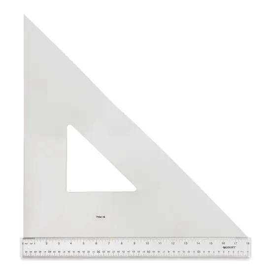 Westcott Professional Triangle - 18", 45-90 Degree {1}