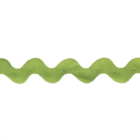 Belagio Large Ric Rac Trim, 1.25" Wide, 10-yard bolt, Lime Green {1}