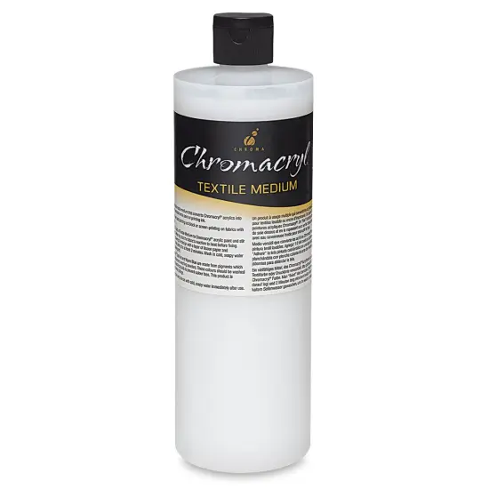Chromacryl Textile Medium, 16 oz bottle {1}