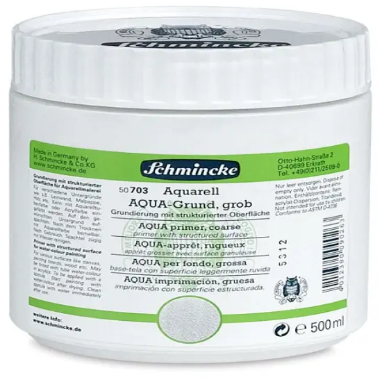 Schmincke Aqua Primer - Coarse, 500 ml jar {1}
