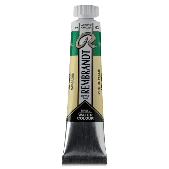 Rembrandt Artist Watercolors - Sap Green, 20 ml tube {1}