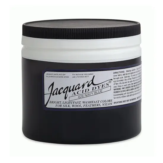 Jacquard Acid Dye - Navy Blue, 8 oz {1}