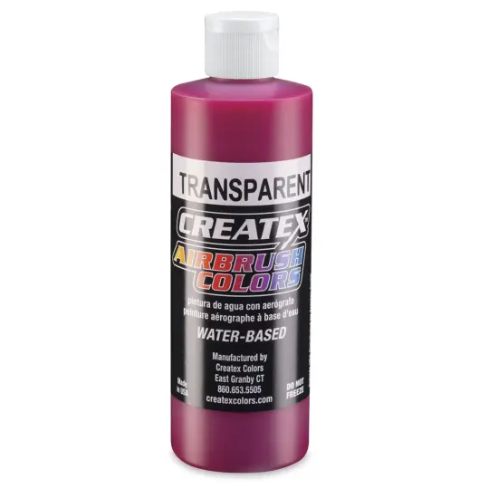Createx Airbrush Color - 8 oz, Transparent Fuchsia {1}
