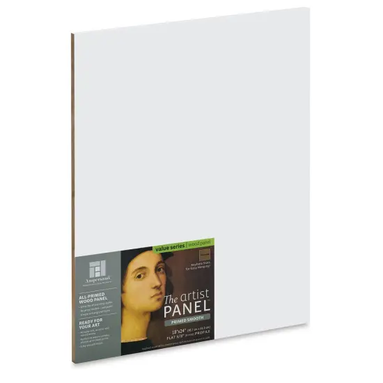 Ampersand Value Series Artist Panel - Smooth, 18" x 24", 3/8" Profile {1}