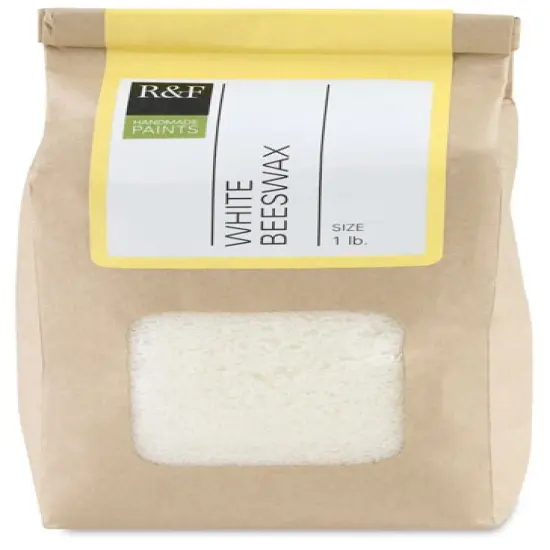 R&F Encaustic Beeswax - White, 1 lb Bag {1}