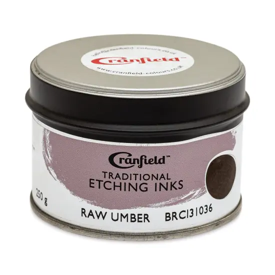Cranfield Traditional Etching Ink - Raw Umber, 250 g {1}