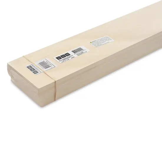 Bud Nosen Basswood Sheets - 3/16" x 4" x 24", 10 Sheets {1}