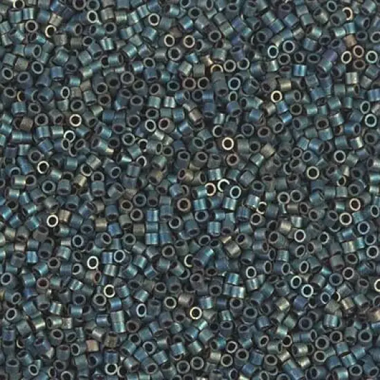 Miyuki Delica Bead 15/0, DBS0324, Matte Metallic Patina Iris {1}