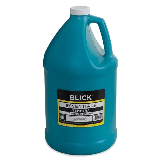 Blick Essentials Tempera - Turquoise, Gallon {1}