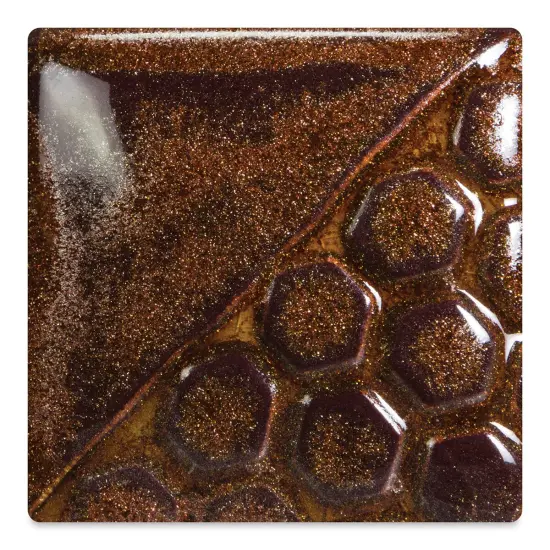 Mayco Elements Glaze - Copper Adventurine, Pint {1}