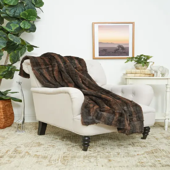 Fur Throw Blanket {5}