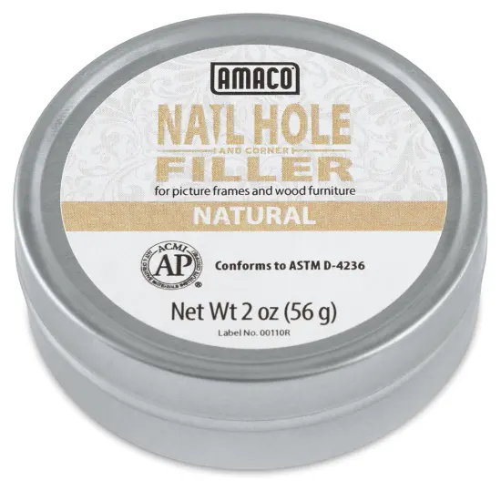 Amaco Nail Hole and Corner Filler - 2 oz, Natural {1}