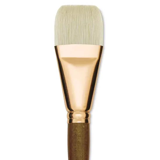 Princeton Best Natural Bristle Brush - Bright, Long Handle, Size 20 {1}