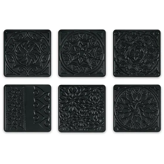 Cedar Canyon Rubbing Plates - Set of 6, Kaleidoscope {2}