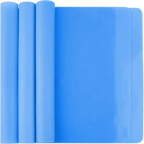 Pixiss Silicone Craft Mat for Table - 3 Pack Silicone Mats for Crafts {1}