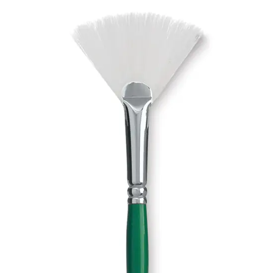 Princeton Synthetic Bristle Brush - Fan, Size 6 {1}