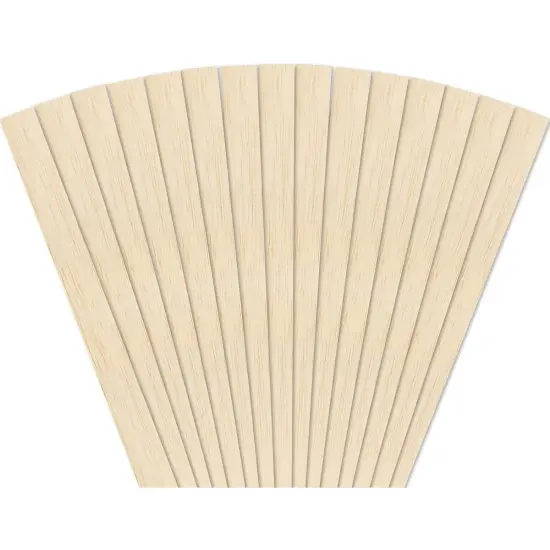Midwest Products Balsa Wood Strips - 15 Pieces, 1/8" x 1/2" x 36" {1}
