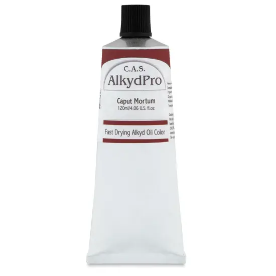 CAS AlkydPro Fast-Drying Alkyd Oil Color - Caput Mortum, 120 ml tube {1}