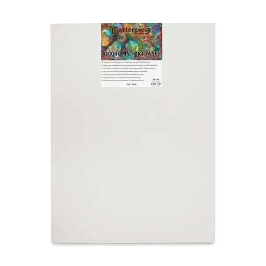 Masterpiece Alcohol Ink Art Panel - 18" x 24", Single Panel {1}