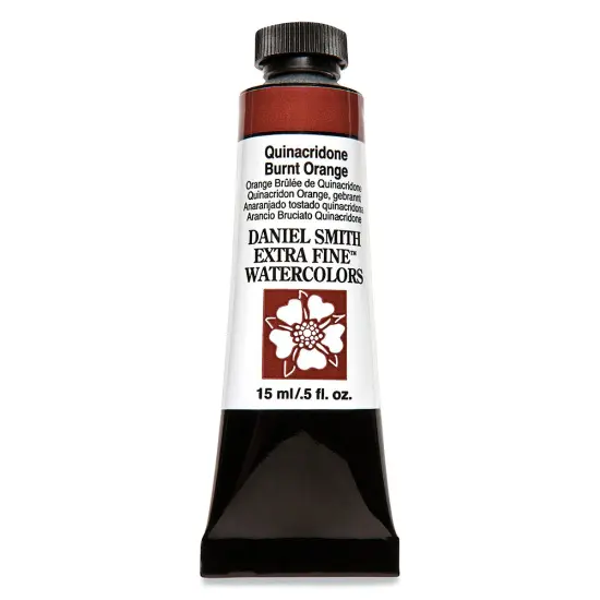 Daniel Smith Extra Fine Watercolor - Quinacridone Burnt Orange, 15 ml Tube {2}