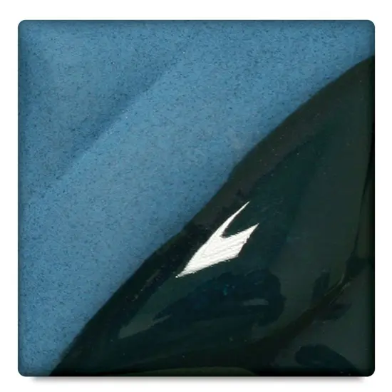 Amaco Lead-Free Velvet Underglaze - Teal Blue, 16 oz {1}
