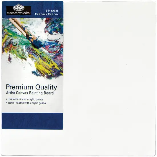 Royal Langnickel essentials(TM) Premium Canvas Board-6"x6" {1}