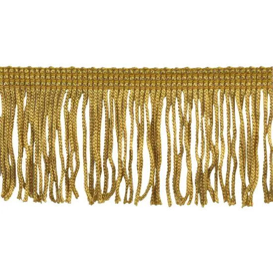 Belagio Chainette Fringe, 2" Wide, 10- Yard Bolt, Gold {1}