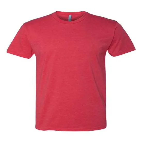 Next Level&reg; Darks Unisex Crewneck Short Sleeve CVC T-Shirt Red {1}