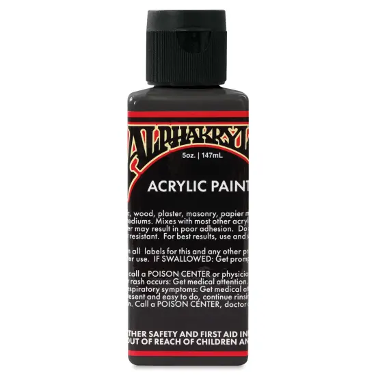 Alpha6 Alphakrylic Acrylic Paint - Dark Grey, 5 oz {1}