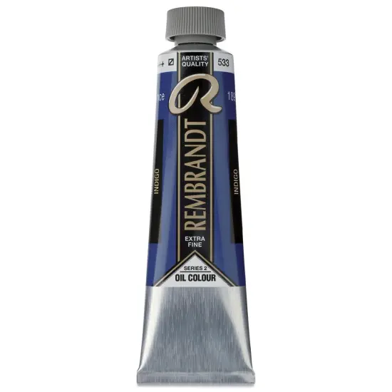 Rembrandt Artists' Oil Color - Indigo, 40 ml tube {1}