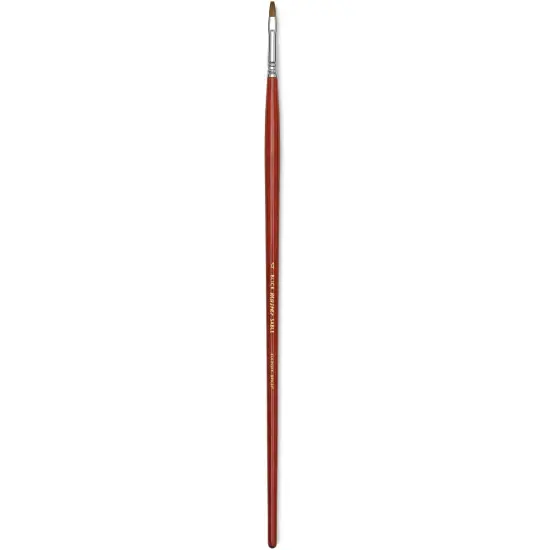 Blick Master Kolinsky Sable Brush - Bright, Long Handle, Size 4 {1}