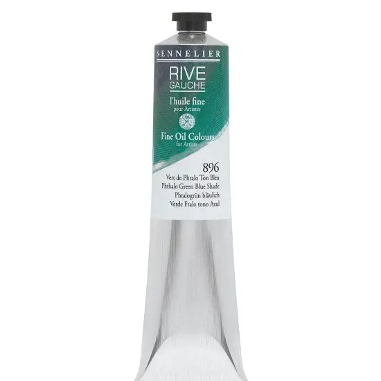 Sennelier Rive Gauche Artists Oil Color - Phthalo Green Blue Shade, 200 ml {1}