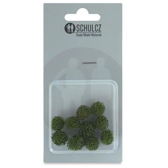 Schulcz Scale Model Foliage Spheres - Plant Foam, 13 mm, Pkg of 10 {1}