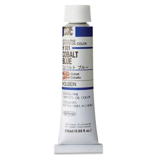 Holbein Artists' Oil Color - Cobalt Blue, 20 ml tube {1}