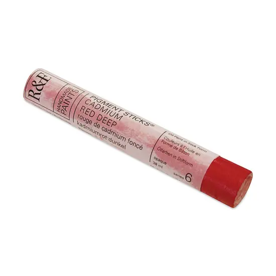 R&F Pigment Stick - Cadmium Red Deep, 38 ml stick {2}