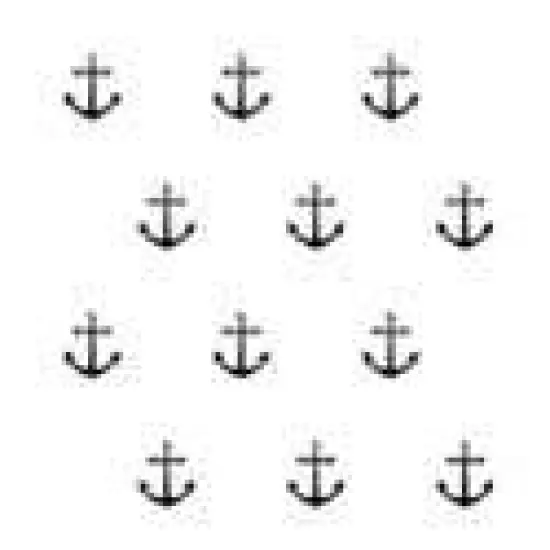 Anchors Wall Stencil {4}