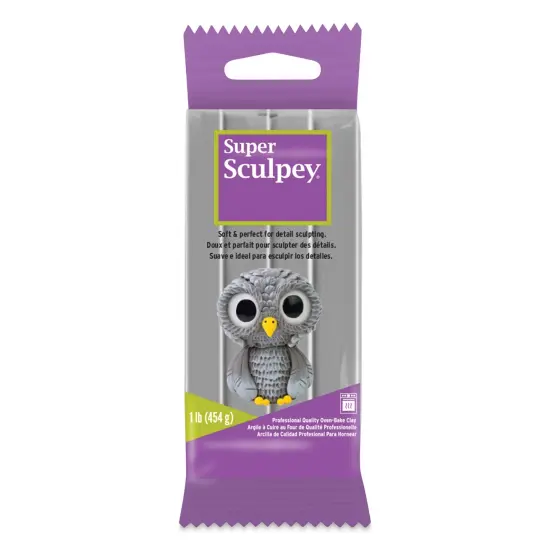 Super Sculpey - 1 lb, Gray {1}