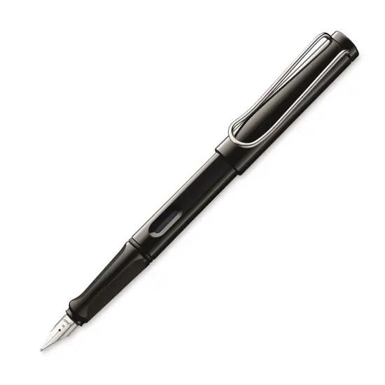 Lamy Safari Fountain Pen - Black, Medium Nib {1}