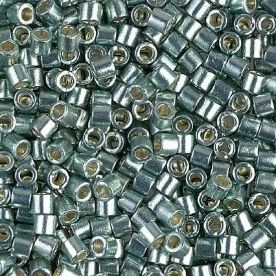 Miyuki Delica Bead 8/0, DBL1846, Duracoat Galvanized Dark Sea Foam {1}