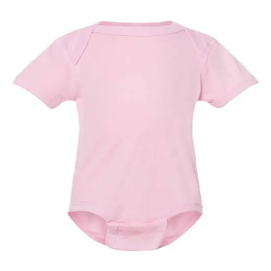 Rabbit Skins&reg; Infant Baby Rib Bodysuit Pink {1}