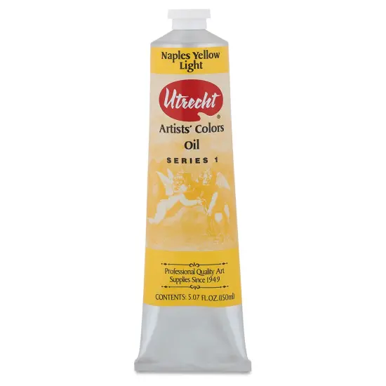 Utrecht Artists' Oil Paint - Naples Yellow Light, 150 ml tube {1}